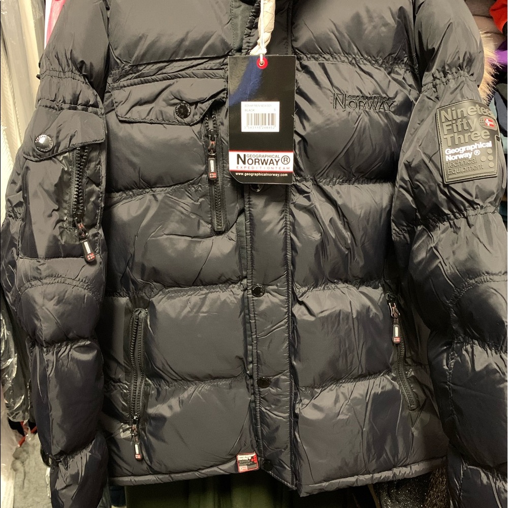 Black Norway coat Male